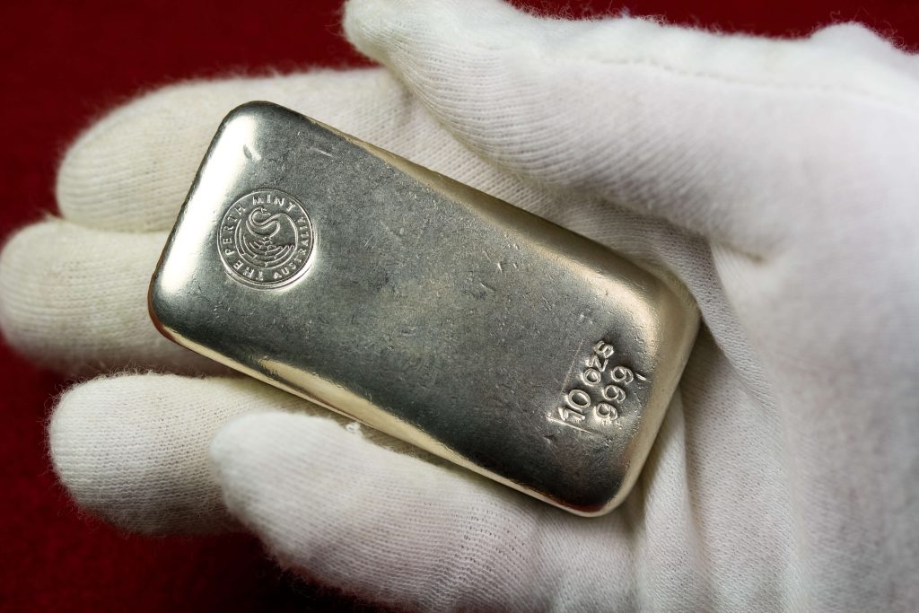 Silver bullion