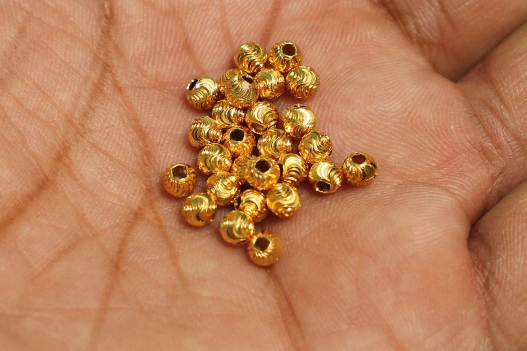 Gold Beads